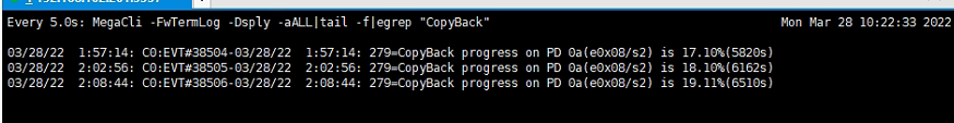 AnyBackup 一体机查询 raid 回拷进度最佳实践